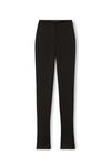 alexander wang 弹力缎面精裁紧身裤 black