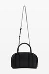alexander wang roc medium bag in lamb nappa black