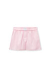 Alexander Wang light pink classic boxer short in cotton