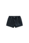 Alexander Wang grey aged logo-embossed marathon shorts