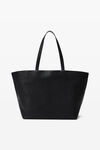 Alexander Wang black black leather punch tote