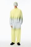 Alexander Wang silver/yellow 反光运动夹克
