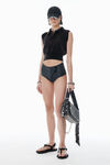 Alexander Wang washed black multi black medium ricco rogue bag