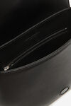 alexander wang dome small shoulder bag in smooth cow leather black