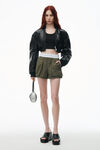 Alexander Wang army green ハイウエスト カーゴ レイヴショーツ