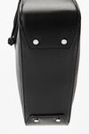 alexander wang ryan small nylon and leather satchel black