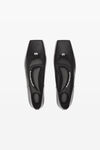 alexander wang 小山羊皮芭蕾平底鞋 black