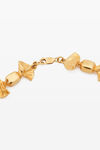 alexander wang candy necklace in metal pv gold
