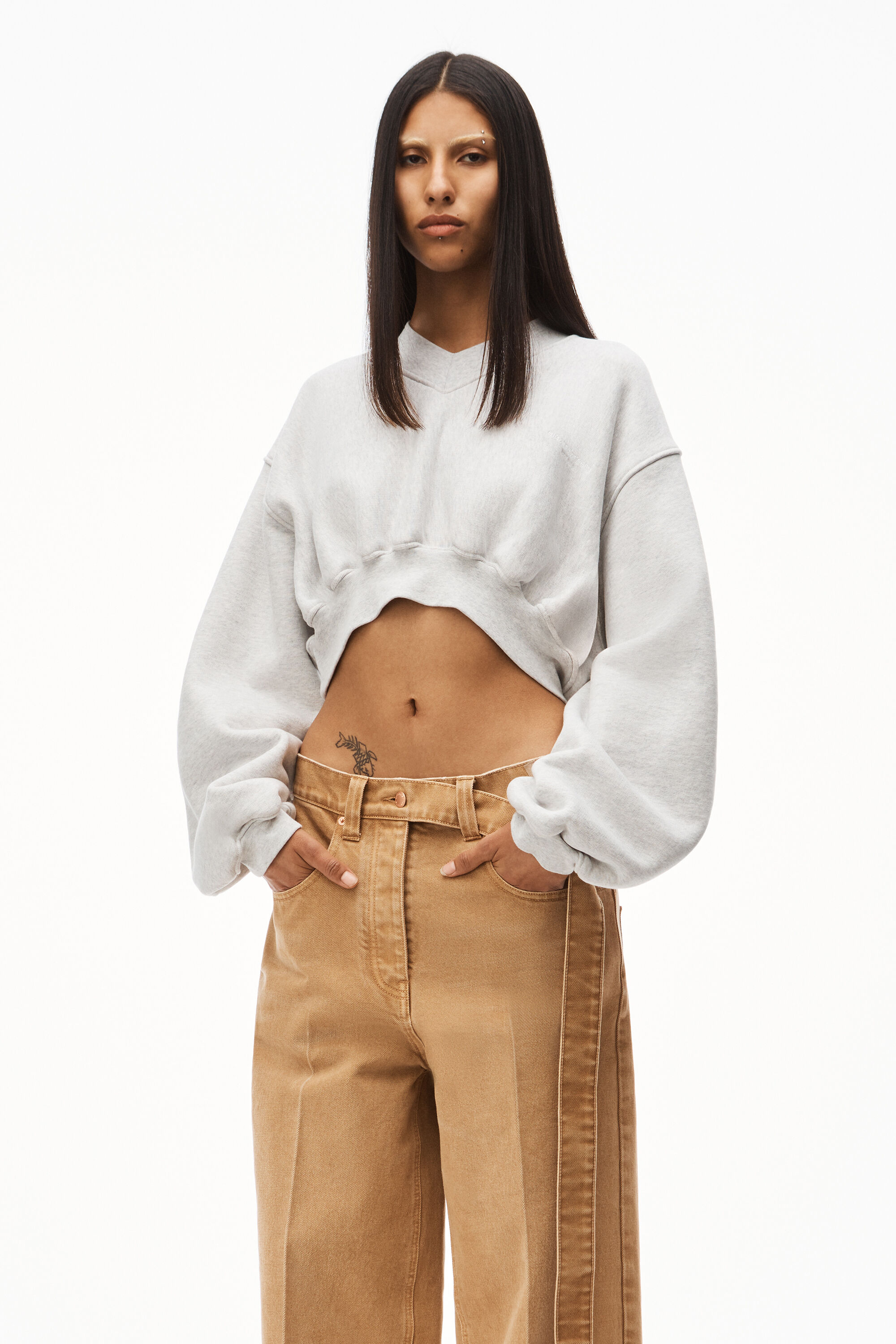 pullover cropped