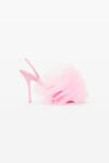 alexander wang pom 105 网眼/水晶露跟鞋 prism pink