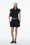 Alexander Wang black classic boxer short in cotton