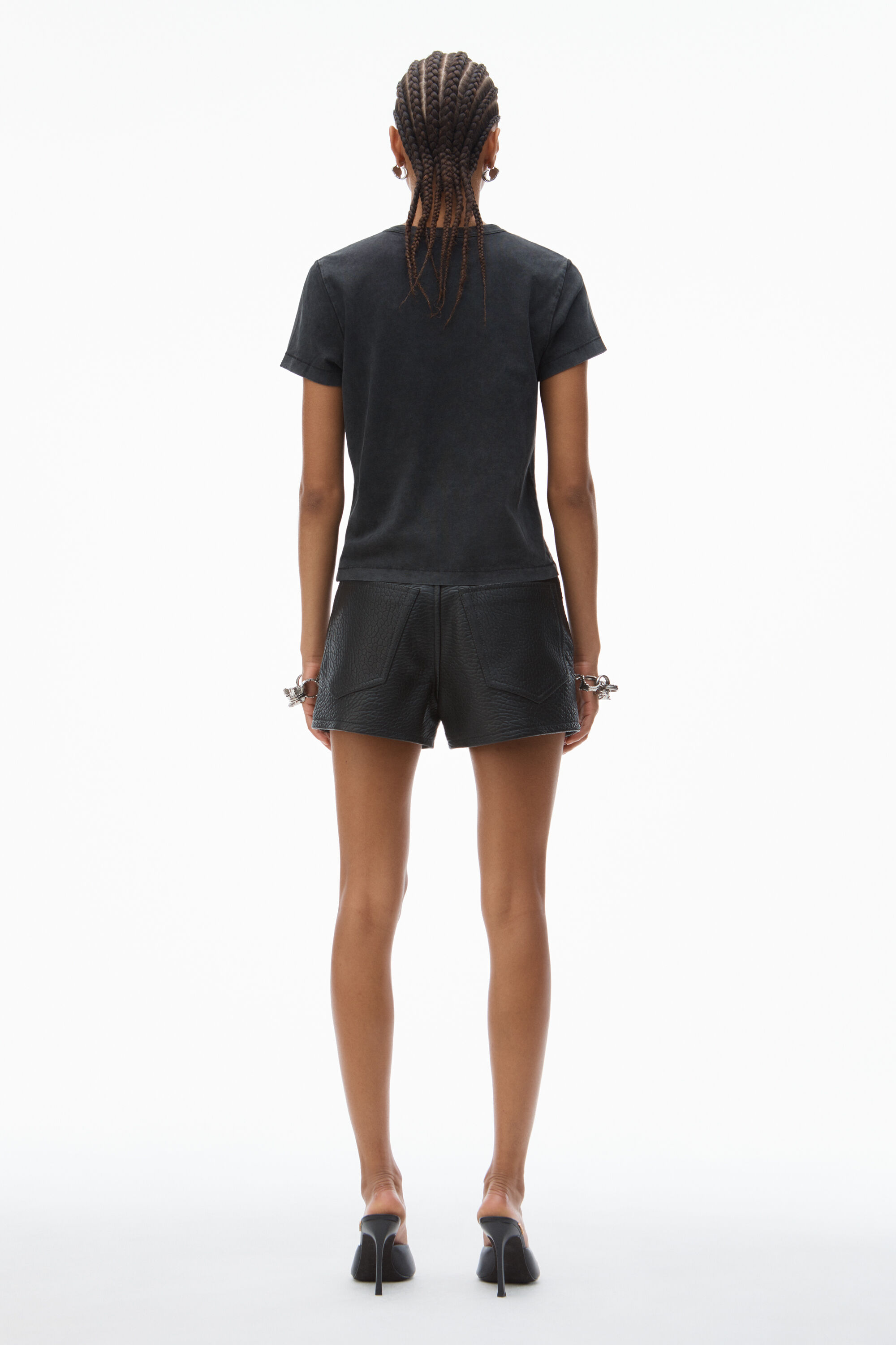 ヴィンテージ感【Alexander Wang】シュランケンTシャツ alexanderwang アレキサンダーワング アシッドウォッシュ