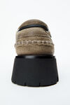 Alexander Wang natural beige carson bootsschuhe aus gewachstem wildleder