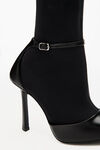 VIOLA 105 HIGH BOOT IN LEATHER AND NYLON