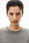 alexander wang グリッタージャージー シュランケンtシャツ sidewalk