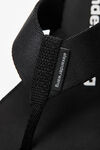Alexander Wang black awウェッジ ソングサンダル