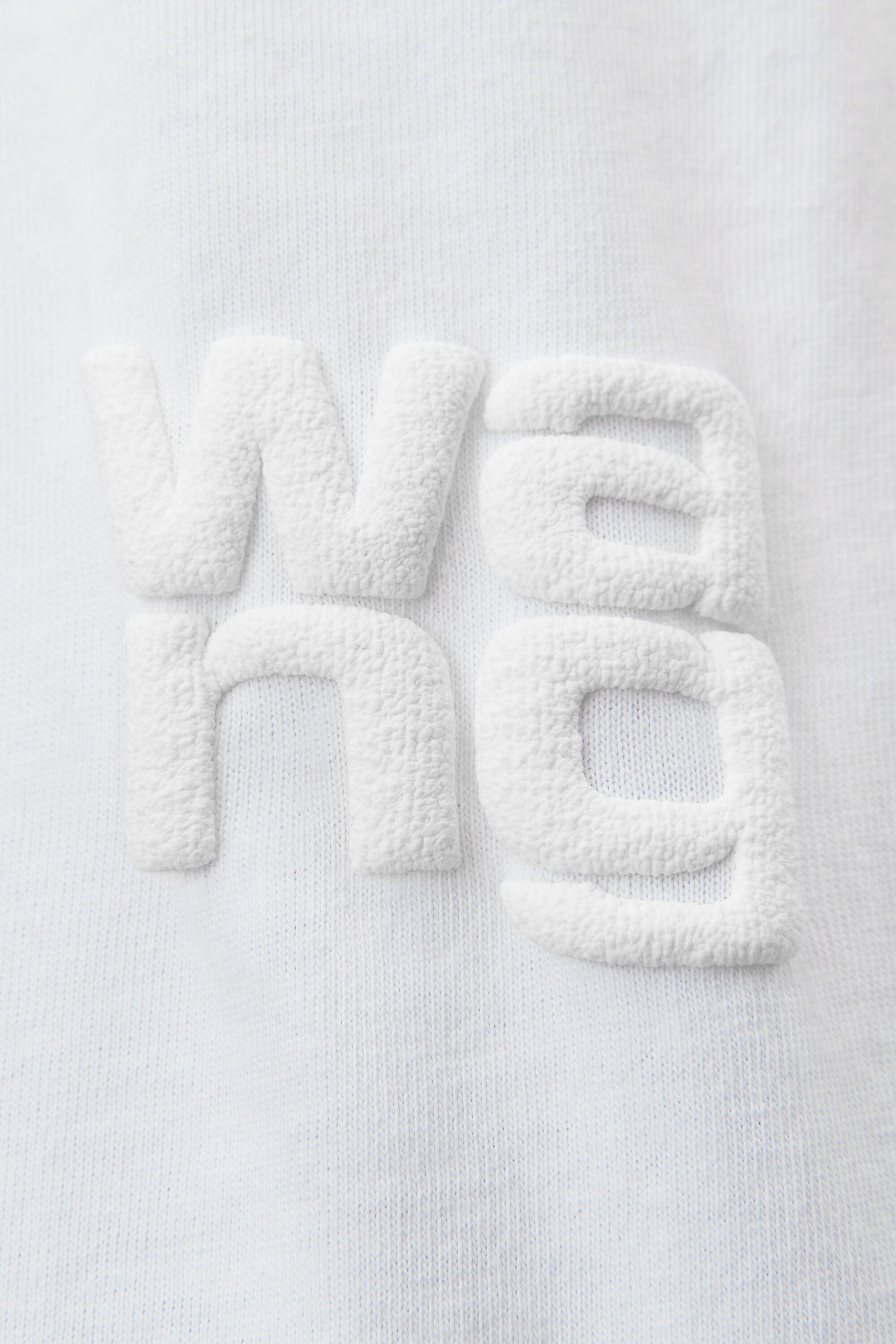 alexanderwang PUFF LOGO TEE IN COTTON JERSEY WHITE - alexanderwang® US alexanderwang PUFF LOGO TEE IN COTTON JERSEY WHITE - alexanderwang® US