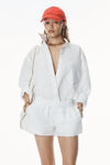 Alexander Wang white boyfriend shirt in cotton
