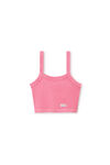 Alexander Wang lotus pink débardeur caraco rose gaufré