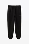 alexander wang デンスフリース スウェットパンツ black