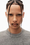 alexander wang コンパクトデボス ショートスリーブ プルオーバー medium grey melange