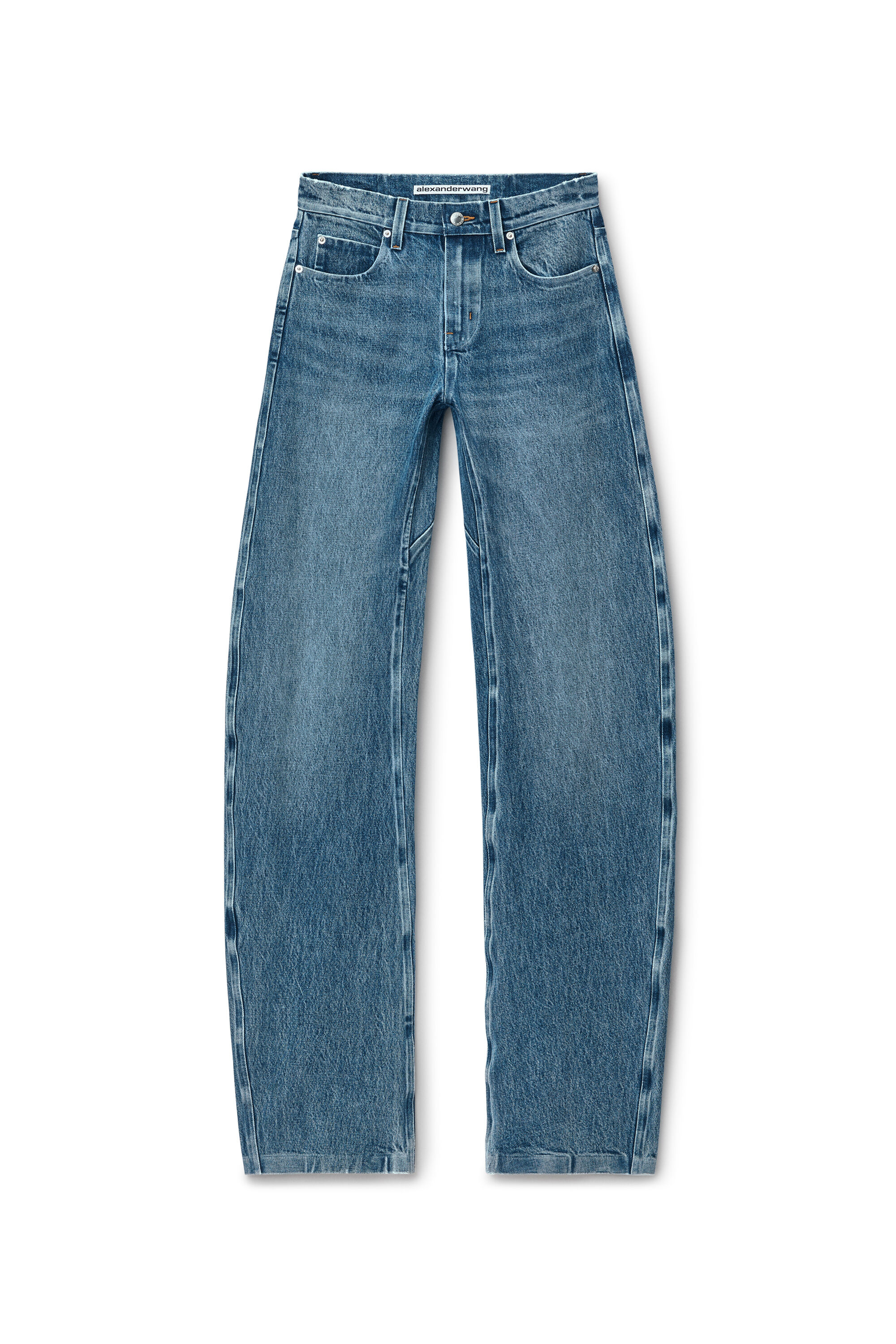 【関税込み】alexander wang LOW RISE' JEANS Oversized Low Rise Jeans in GREY AGED | alexanderwang®