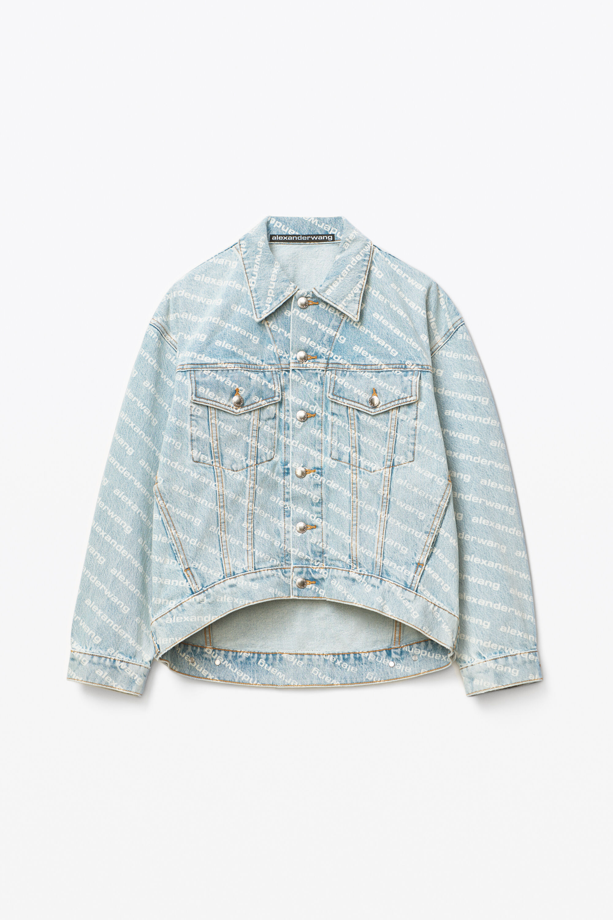 alexander wang jacket denim