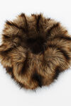 Alexander Wang chesnut faux fur neck warmer