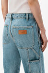 alexander wang デニム ez スラウチーカーペンタージーンズ classic light indigo