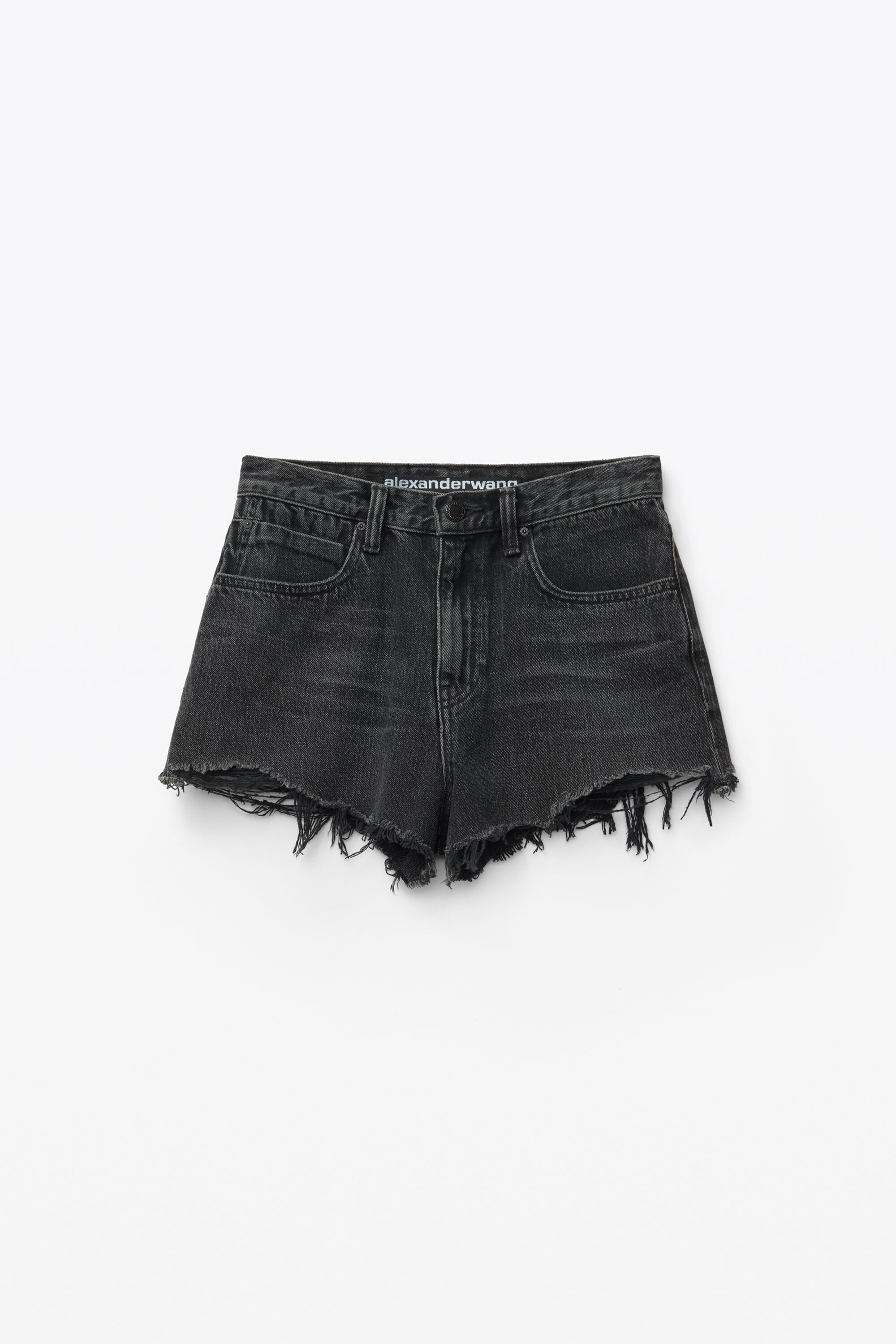 BITE SHORT IN GREY AGED DENIM in GREY AGED | alexanderwang®