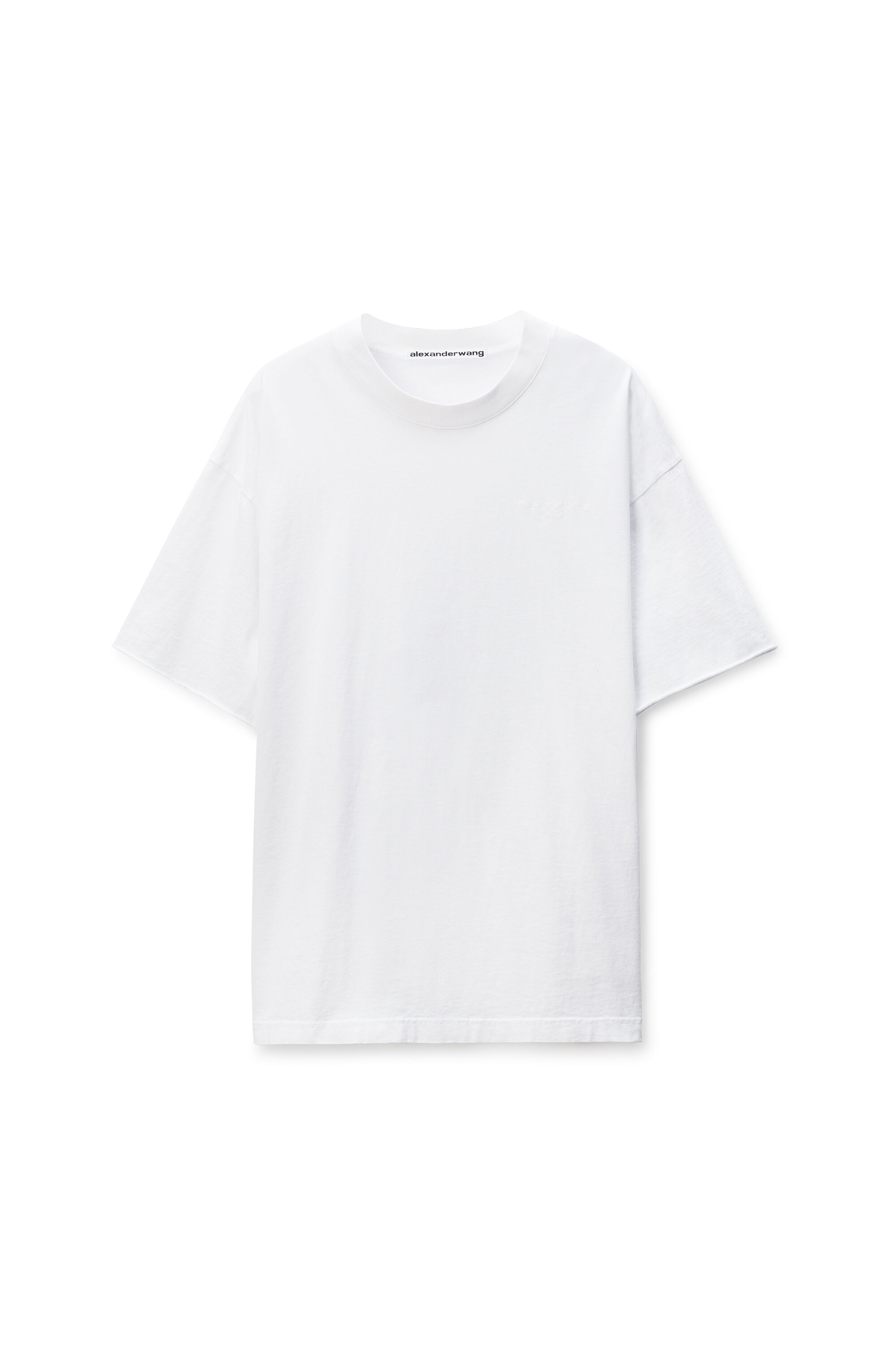 AlexanderWang ホワイト コットン ロゴ tシャツ 6CC3251101100B.jpg?sw=680