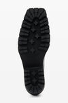 alexander wang terrain 裂纹漆皮机车靴 black