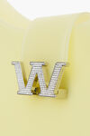 alexander wang w legacy pvc 小号流浪包 lemon drop