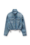 Alexander Wang vintage light indigo デニム トラックジャケット