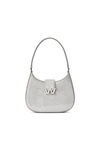 W LEGACY SMALL HOBO IN CRYSTAL SATIN