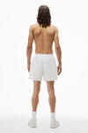 Alexander Wang white boxershorts aus baumwolle