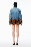 Alexander Wang vintage light indigo デニム トラックジャケット