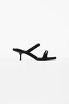 alexander wang jessie加厚低帮凉鞋 black