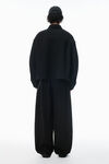 Alexander Wang black black cotton pants with key hardware
