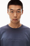 alexander wang コンパクトジャージー ロングスリーブ tシャツ grape navy