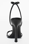alexander wang dahlia 105 小山羊皮凉鞋 black