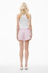 Alexander Wang pink stripe コットン トラックシャツ
