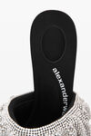 alexander wang nala 105 クリスタル ラッフルサンダル black