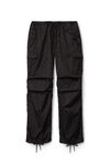 alexander wang 提花尼龙工装裤 black