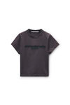 Alexander Wang washed black bean washed grey jersey tee