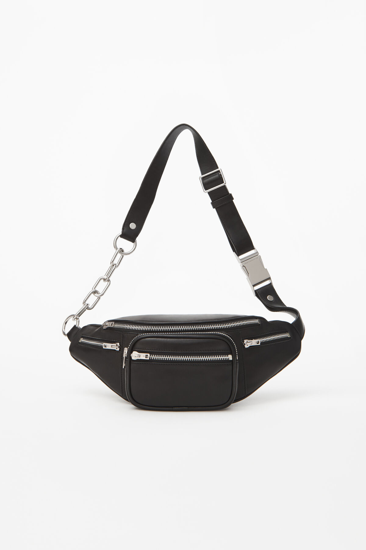 ATTICA FANNY PACK IN NAPPA LEATHER in BLACK | alexanderwang®