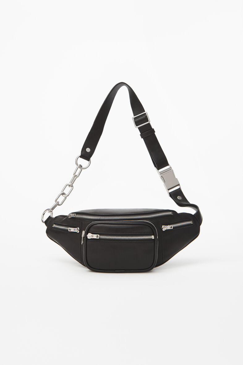 ATTICA FANNY PACK IN NAPPA LEATHER in BLACK | alexanderwang® 