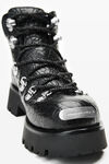 Alexander Wang black black leather arbor lace up boot