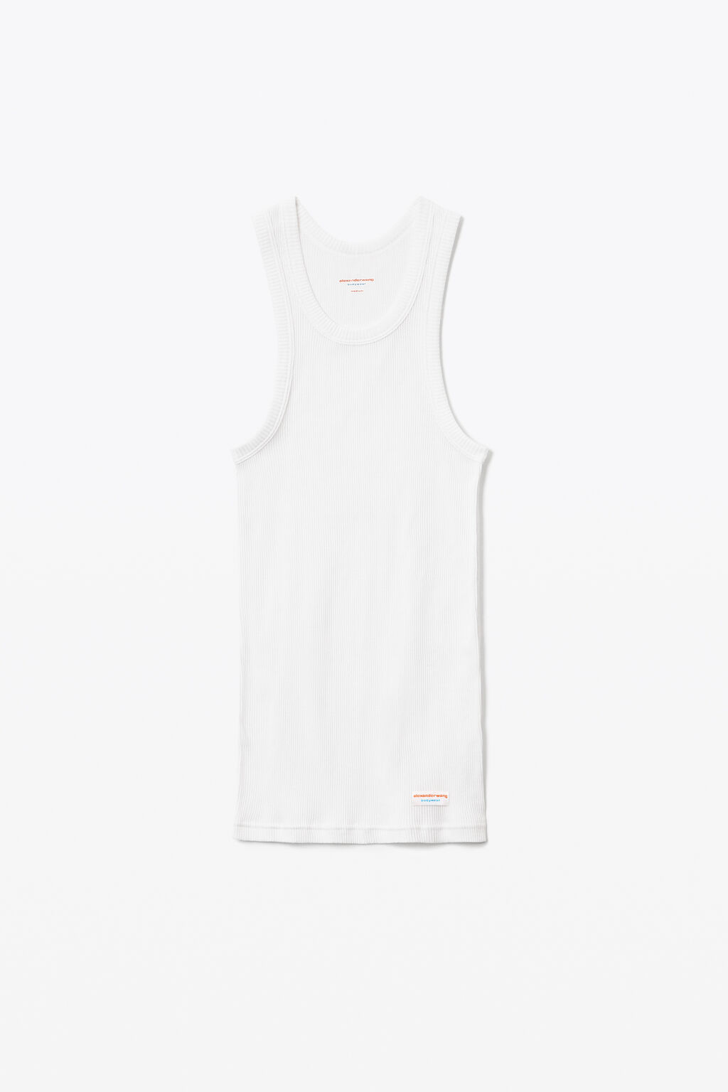 alexanderwang アレキサンダーワング リブコットン タンクトップ WHITE 