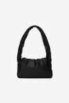 alexander wang ryan 软皮革发泡彩胶小号包袋 black
